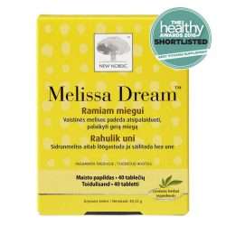 Средство для нормализации сна New Nordic Melissa Dream™ 40 таблеток (NN-1032)